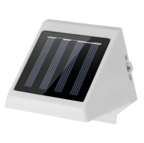 LED Solar Powered Stair Lights Dusk-To-Dawn Waterproof Garden