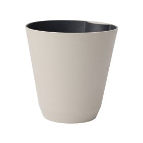 11 in. Beige Resin Self-Watering Planter