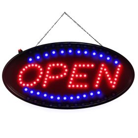 1Pc Ultra Bright LED Neon Open Sign Normal Lighting Store Business Sign Animated Motion