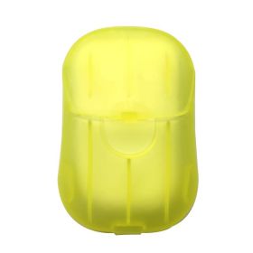 Disposable Hand Soap Paper (Color: YELLOW)