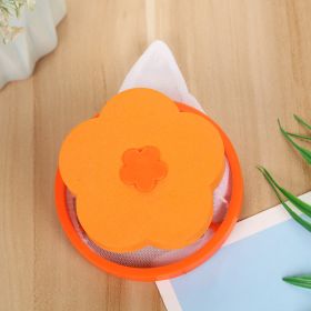Float Filter For Washing Machine Hair Remover (Option: Orange-1PC)