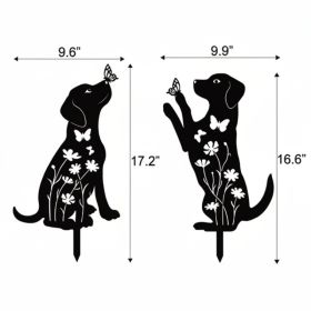 CIFbuy Rainbow Bridge Pet Memorial Metal Garden Stakes, Rustproof Weather-Resistant Outdoor Yard Sign, Remembrance Decor for Garden, Patio, for P (Option: 35342925)