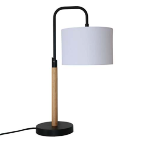 New Design Small Modern Stylish Desk Lamp In Stock In The United States,Easy To Install For Bedside Table Lamp, Night Light, Study Lamp, Arcus Pa (Color: Black)