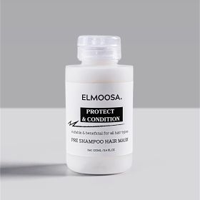ELMOOSA Pre Shampoo Hair Mask,100ml&300ml Keratin & Macadamia Ternifolia Seed Oil,Heat Protect Intensively Moisturizes Hair, Restoring Silkiness (Option: 100ml)