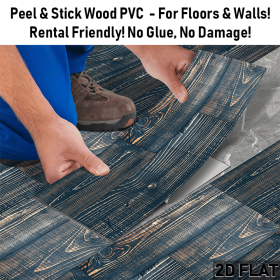10 Pcs Peel & Stick PVC Flooring, Wood Grain Floor Stickers,Self-Adhesive And Waterproof Tile Sticker,DIY Stickers- For Decorating Living Rooms (PCS: 40DT-06)