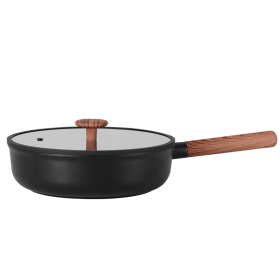 Net Series Deep Frying-Silicone Cover (Color: Black)