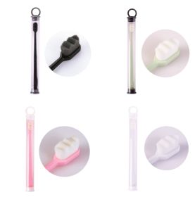 Ultra-fine Toothbrush Super Soft Bristle Deep Cleaning Brush Portable For Oral Care Tools Teeth Care Oral Cleaning Travel (Option: Set1)