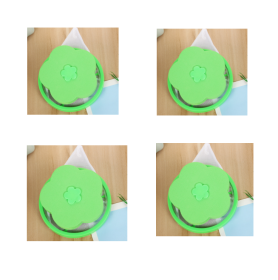 Float Filter For Washing Machine Hair Remover (Option: Green-4pcs)