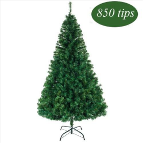 5.5ft 850 Branch Christmas Tree Green (Option: 1PCs)